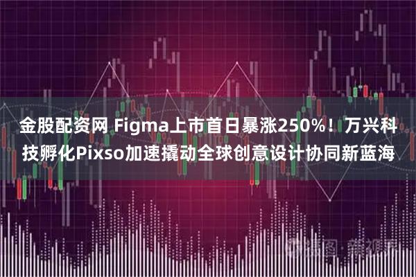 金股配资网 Figma上市首日暴涨250%！万兴科技孵化Pixso加速撬动全球创意设计协同新蓝海